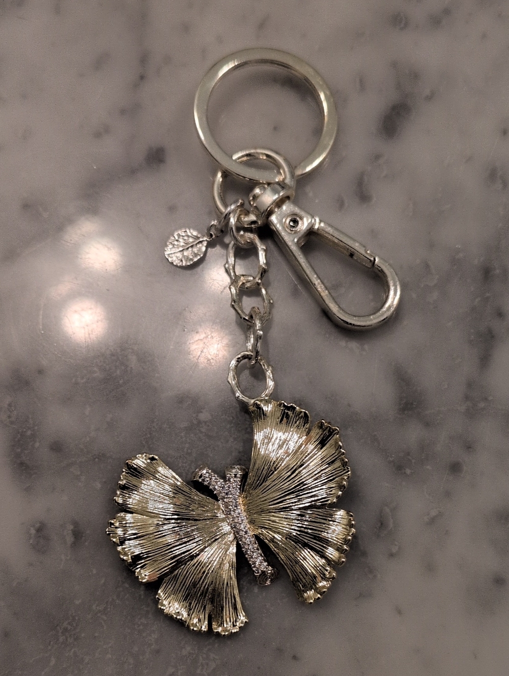 Michael Aram Butterfly Ginko Ketchain